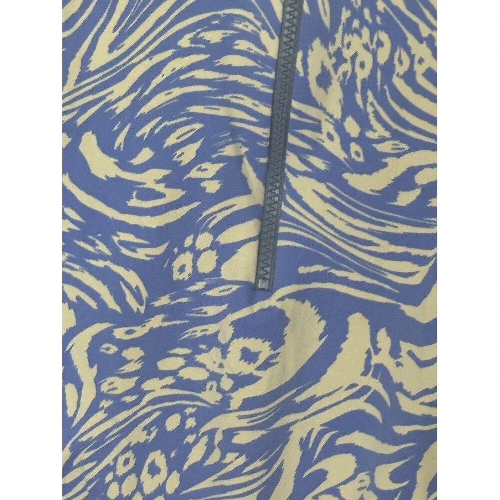 MAAJI BLUE PANSY TRITON SURF ONE PIECE Reversible Womens Swimwear Size XS